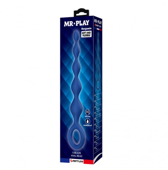 MR PLAY - Benjamin 5 Beads Anal Pull Bead MR PLAY - Benjamin 5 Beads Anal Pull Bead